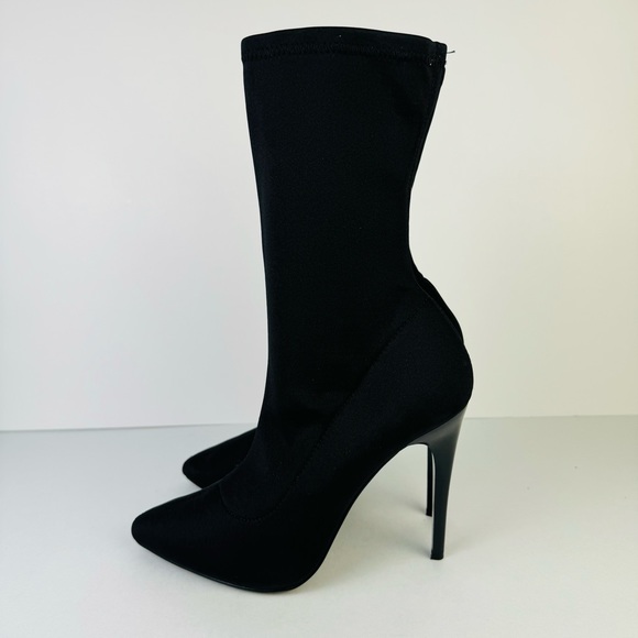 Call It Spring Hailassi Pointed Toe Mid Calf Stiletto Heels Shoes Women’s Sz 7.5 - Picture 4 of 11